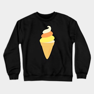 Candy Corn Ice Cream Crewneck Sweatshirt